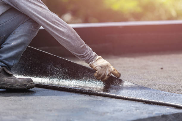 Professional Waterproofing technician working in Sodus, NY
